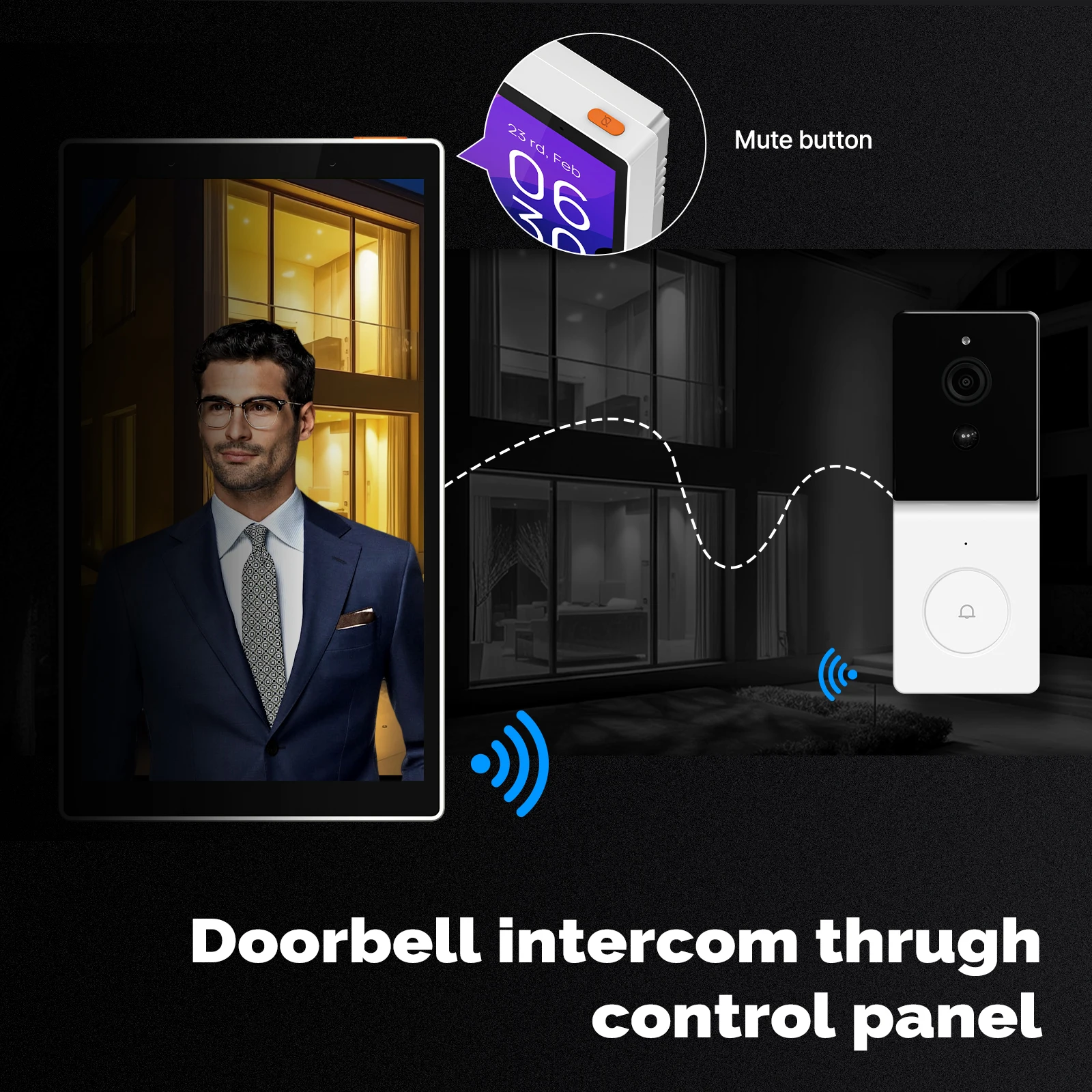 MOES Tuya Wifi Smart 5-inch To - Matter Hub Thread recension och pris