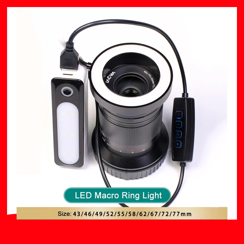 43~77mm Dimmable LED Macro Fla - Tasmota Flash Tool recension och pris