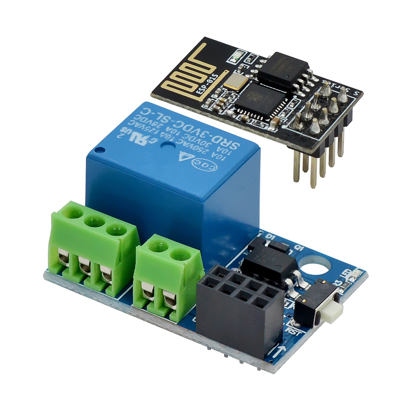 ESP-01S WiFi Relay Module 5V 1 - Home Automation Diy Kit recension och pris
