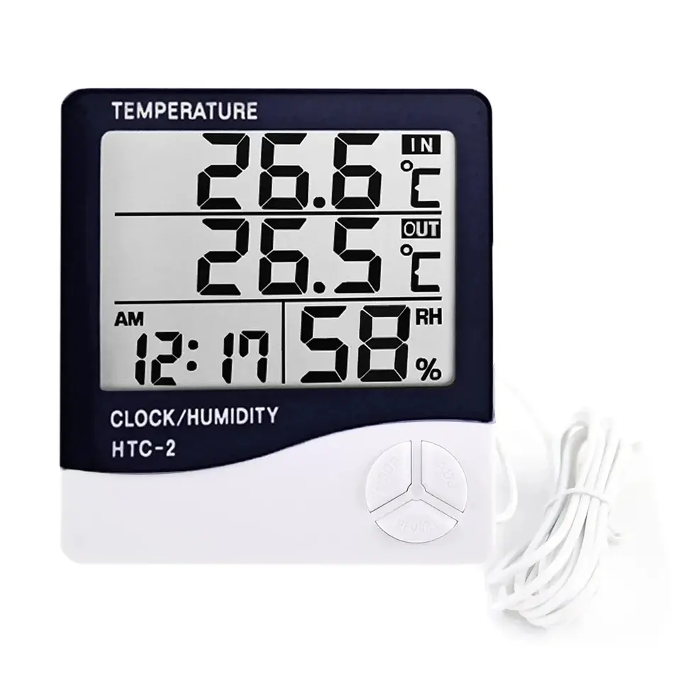 Indoor LCD Digital Thermometer - Home Automation Industry recension och pris